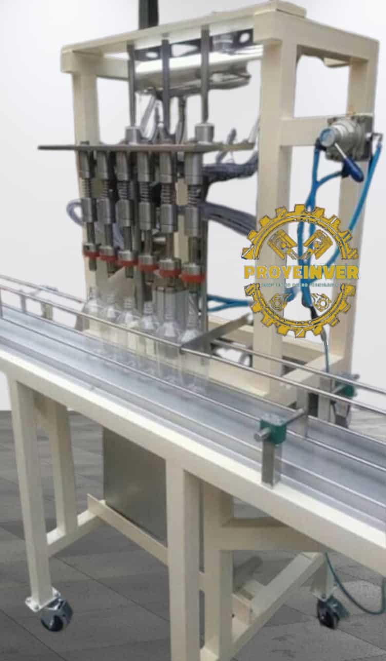 LLENADORA DE LIQUIDOS INDUSTRIAL EN ACERO INOXIDABLE