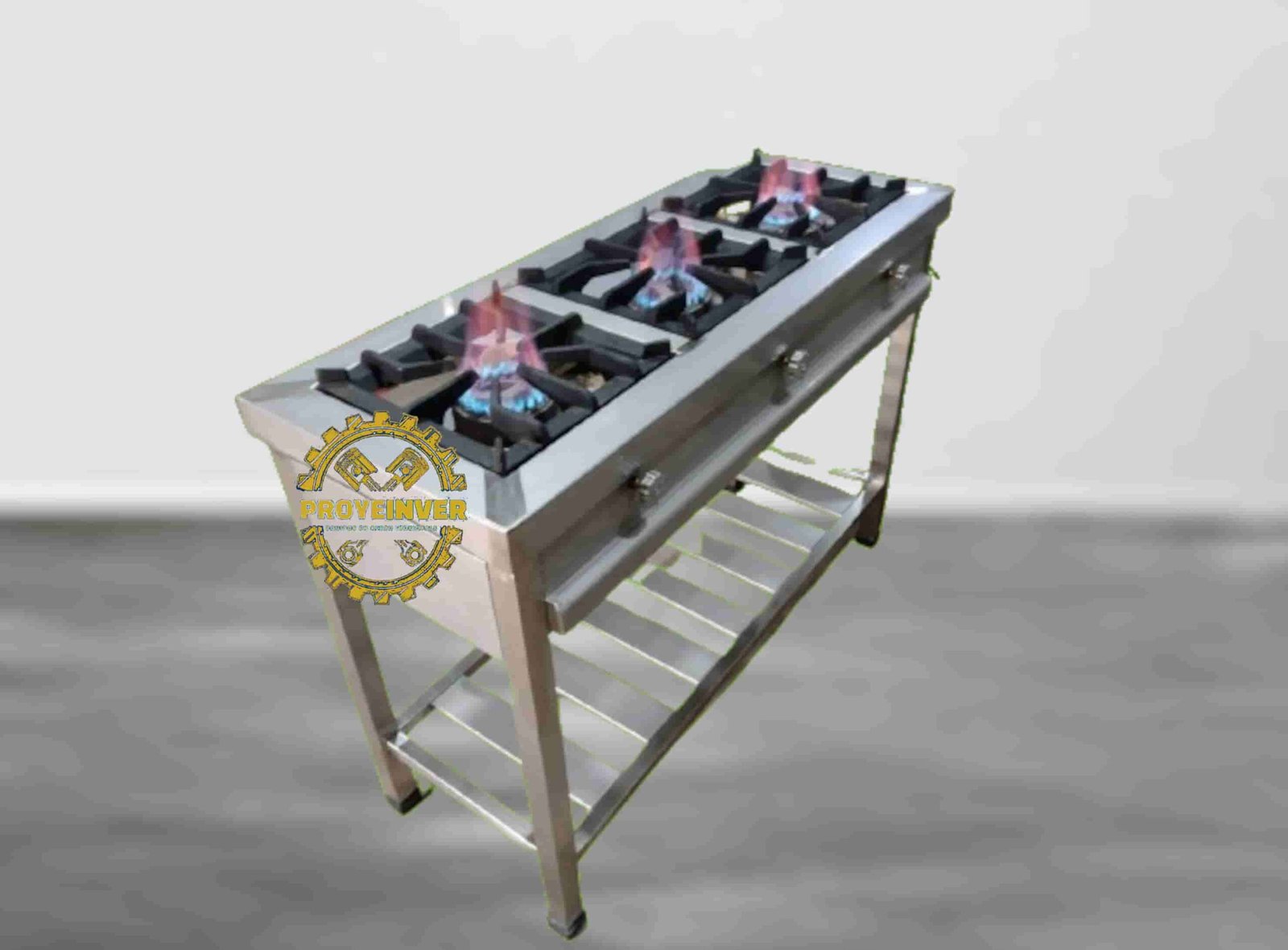 COCINA INDUSTRIAL EN ACERO INOXIDABLE